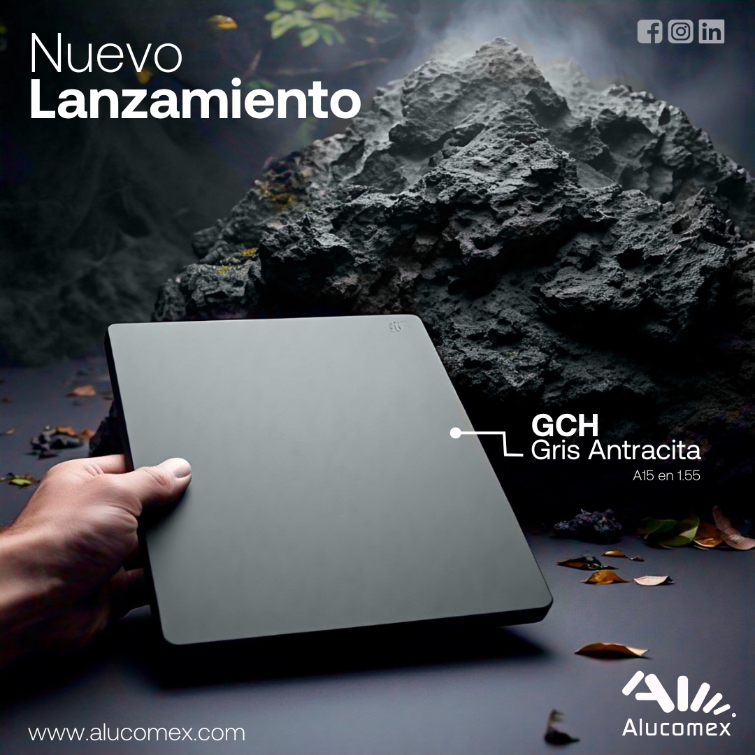 Nuevo Lanzamiento Alucomex: Gris Antracita